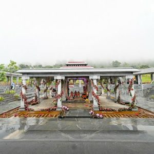 Amita rasa destination wedding center at Nandi Hills